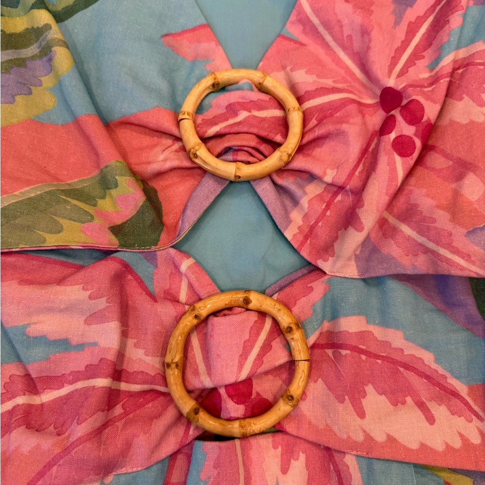 Farm Rio Colorful Tropical Print Dress - Picture 3 of 4